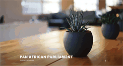 Desktop Screenshot of pan-africanparliament.org